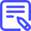 Icon for content writing